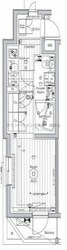 メイクス氷川台アジールコートの物件間取画像